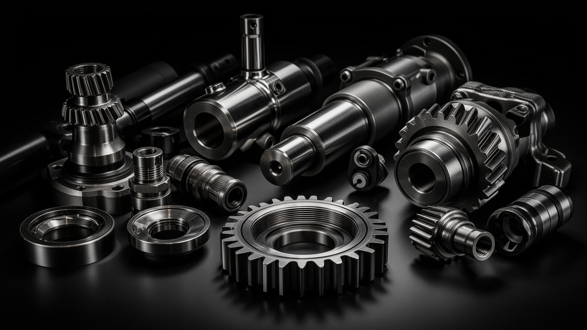 Caterpillar™ and Komatsu™ heavy equipment replacement parts inventory
